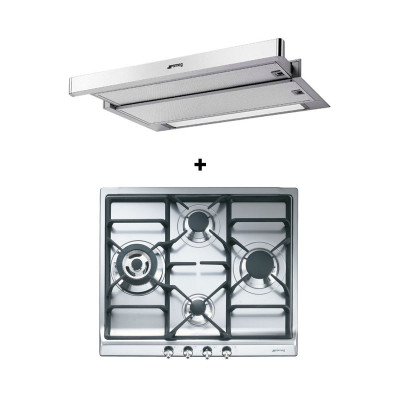 SMEG GAS RANGE PACKAGE SER60SGH3+KSET6XE2