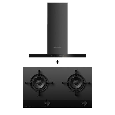 FISHER & PAYKEL GAS RANGE PACKAGE HC90DCBB4+CG762DTGGB4