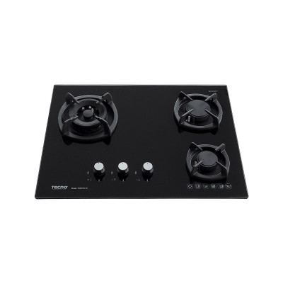 TECNO BUILT-IN HOB -65CM T6000TGSV-BLACK