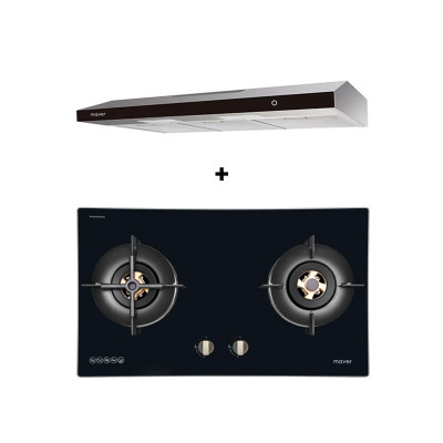 MAYER GAS RANGE PACKAGE MMSL902BE+MMGH8821HI