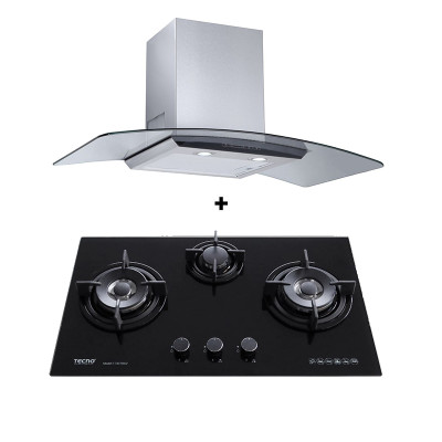TECNO GAS RANGE PACKAGE KA9688+T733TRSV