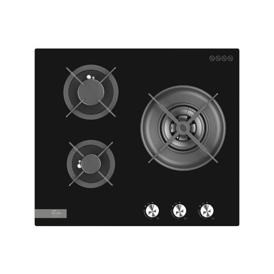 TURBO BUILT-IN HOB T6603GV-BK