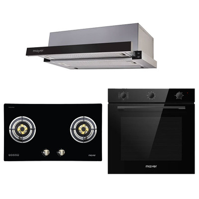 MAYER GAS RANGE PACKAGE MMGH772HI+MMTH90+MMDO8R