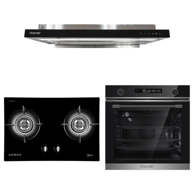 MAYER GAS RANGE PACKAGE MMGH7502HI+MMSI903OT+MMDO13C
