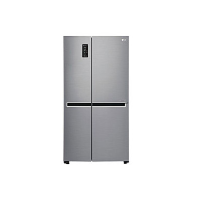 LG SIDE BY SIDE FRIDGE GSB6263PZ-SHINY STEEL