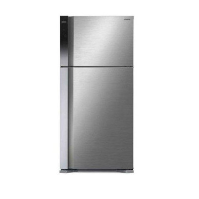 HITACHI 2 DOOR FRIDGE RV690P7MS-BSL BRILLIANT SILVER
