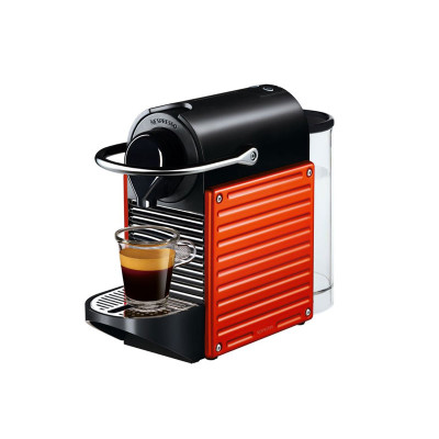 NESPRESSO COFFEE MAKER PIXIE-C60 (RED/BROWN)