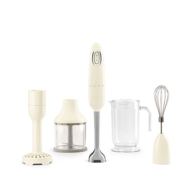 SMEG BLENDER / CHOPPER HBF02CRUK-CREAM