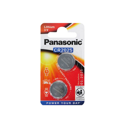 PANASONIC BATTERY CR-2025PT/2B