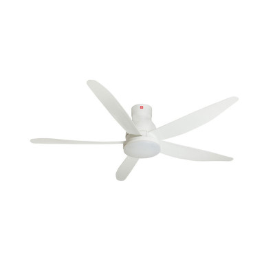 KDK CEILING FAN U60FWS SHORT ROD-WHITE