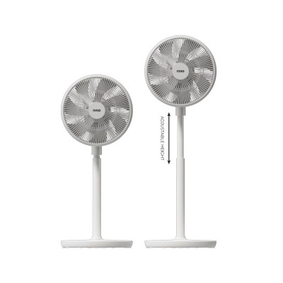 NNIO 14" DC STAND FAN WITH REMOTE & TIMER N1400DCSFR