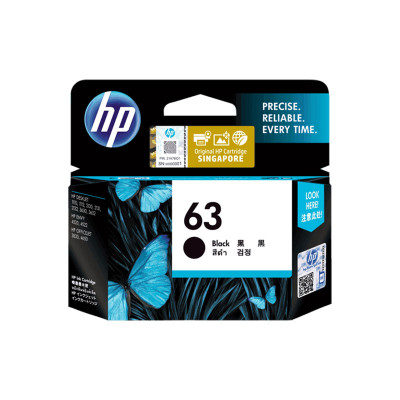 HEWLETT PACKARD CARTRIDGES F6U62AA (HP 63 BLACK INK)