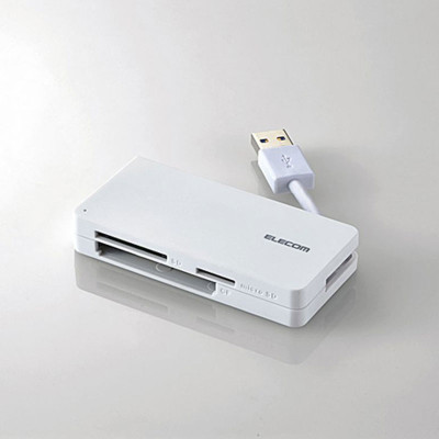 ELECOM CARD READER MR3-K012WH