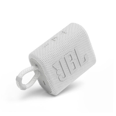 JBL PORTABLE SPEAKER GO 3-WHITE