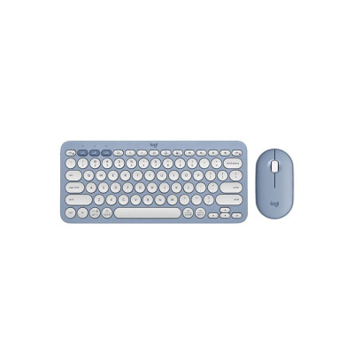 LOGITECH KEYBOARD 920-012190 (PEBBLE COMBO BLUE)