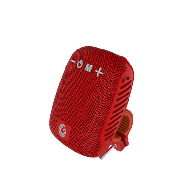 SONICGEAR PORTABLE SPEAKER SONICGO BIKECLIPZ B.RED