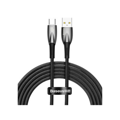BASEUS CABLES GLIMMER SERIES 2M CABLE BLACK