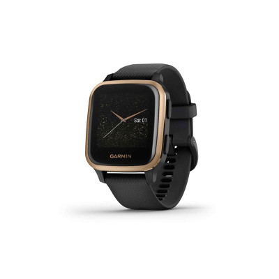 GARMIN FITNESS VENU SQ MUSIC-BLACK/ROSE GOLD