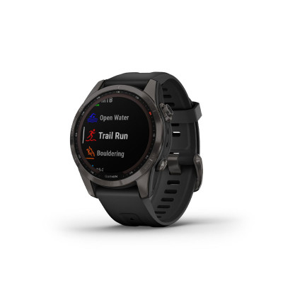 GARMIN SMART WATCH FENIX 7S SAPP GRY/BLK B-42MM