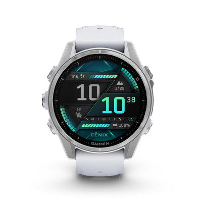 GARMIN FITNESS FENIX 8 43 GLASS WHT