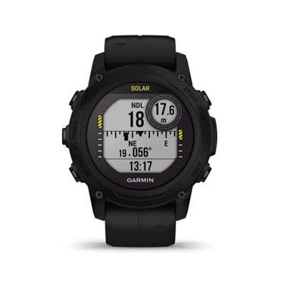 GARMIN SMART WATCH DESCENT G1 SOLAR BLACK