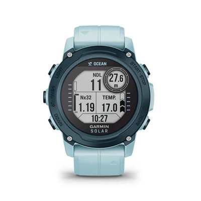 GARMIN SMART WATCH DESCENT G1 SOLAR AZURE