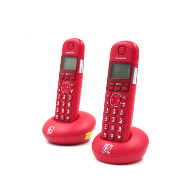 PANASONIC DECT PHONES KX-TGB212CXR RED