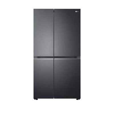 LG SIDE BY SIDE FRIDGE GS-B6472MC BLACK
