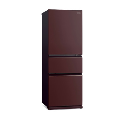 MITSUBISHI 3 DOOR FRIDGE MRCGX46EN-GBR BROWN